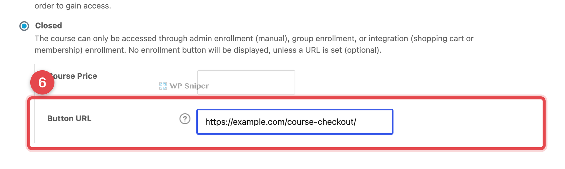 LearnDash Closed 模式與外部課程結帳 Button URL